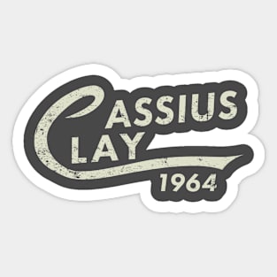 Cassius Clay Sticker